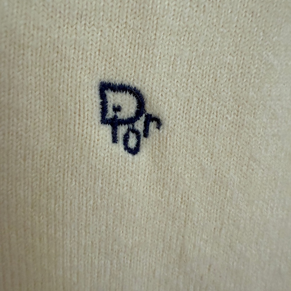 Dior vintage | Cream knit Sweater